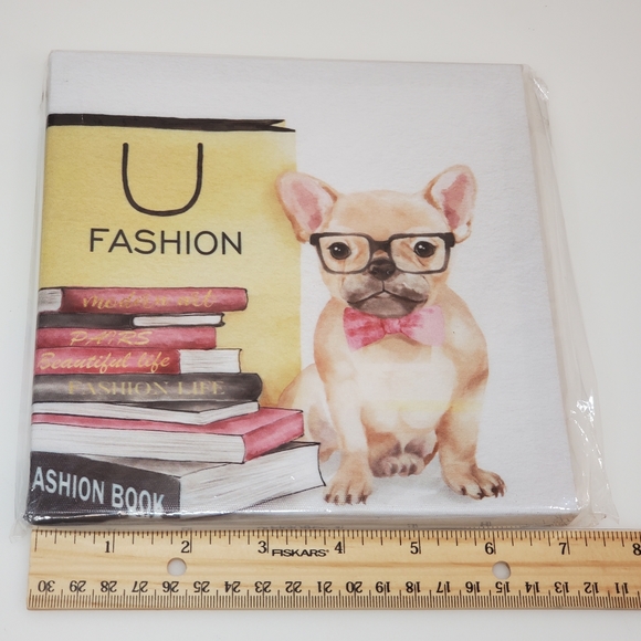 🎁Frenchie canvas wall art - Picture 2 of 3